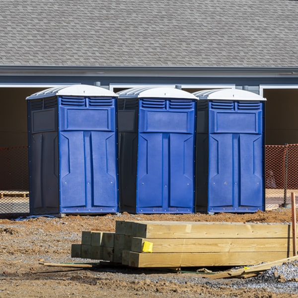 what is the cost difference between standard and deluxe porta potty rentals in Euclid